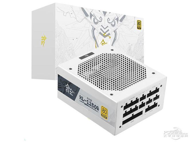 鑫谷KL-1250G冰山版电源外观正面展示