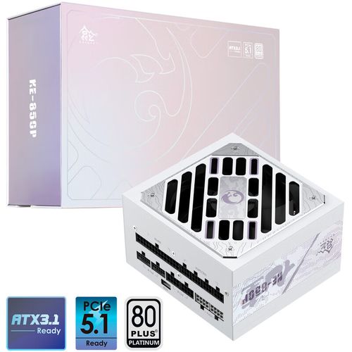 鑫谷KE-850P白金电源评测：ATX 3.1全模组数字供电新选择