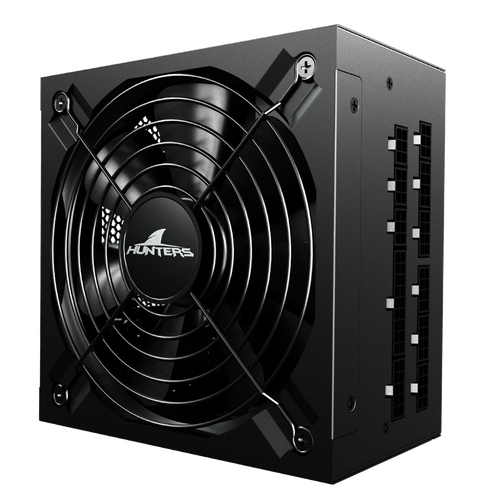 Modular PSU cables and connectors close-up