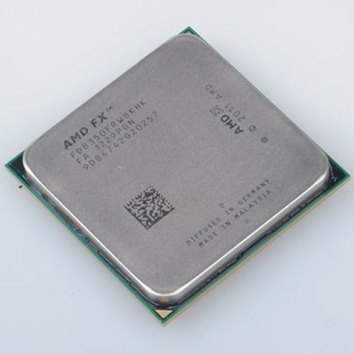 AMD CPU on retail package