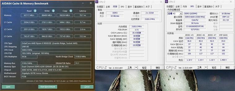 CPU benchmark testing graphs and results