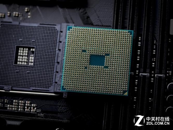 Computer hardware CPU installation view