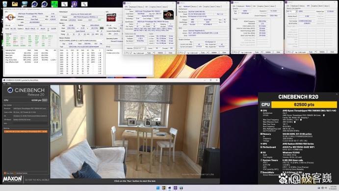 Workstation cooling system for Threadripper CPU