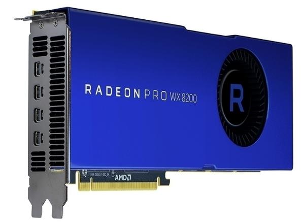 AMD Radeon PRO WX 8200 vs 映泰VN4303THG1 黑虎版 深度对比