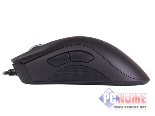 RGB gaming mouse on desk setup