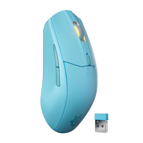 SteelSeries Rival 3 Wireless白色外观设计