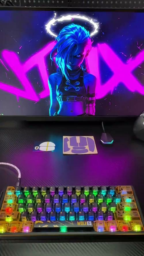 紫色鼠标长时间使用场景