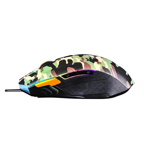 游戏鼠标白色设计细节