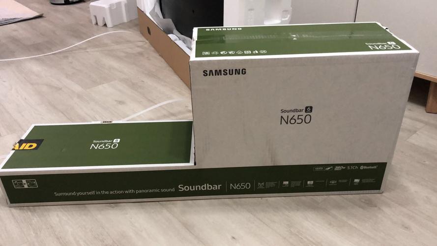 Modern living room with soundbar purchase decision