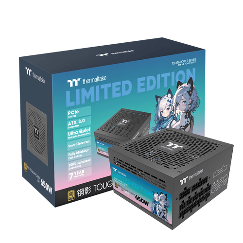 Tt 钢影TOUGHPOWER GF1 650W 限定版深度评测：金牌全模组 ATX 3.0 性价比之选