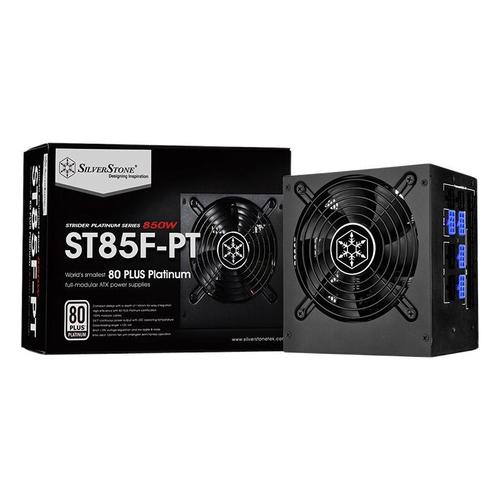 黑色电源单元与线缆细节