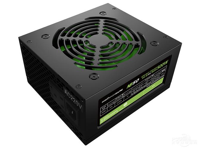 游戏悍将NB500电源规格铭牌特写