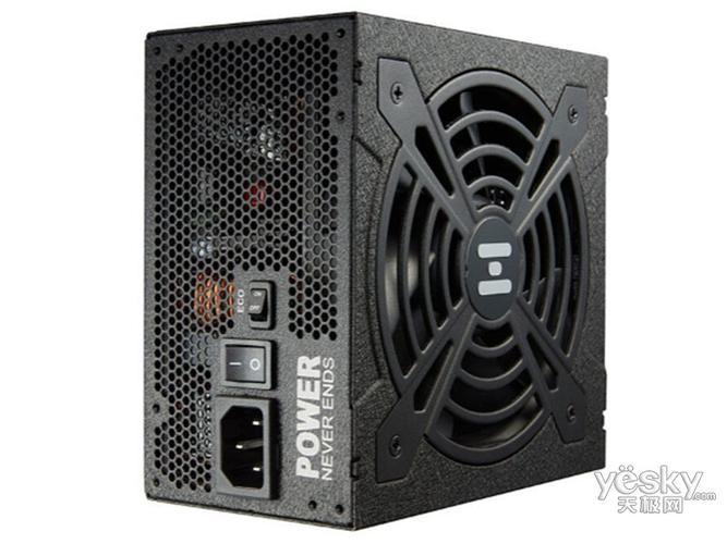 完整电源安装在PC机箱中的场景