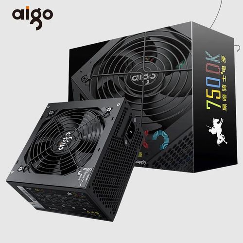Computer interior with cooling and PSU