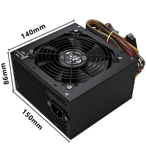 PSU fan and internal cooling design