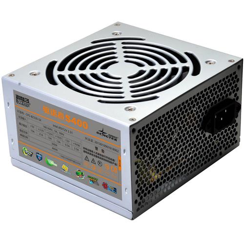 Black computer power supply unit exterior view