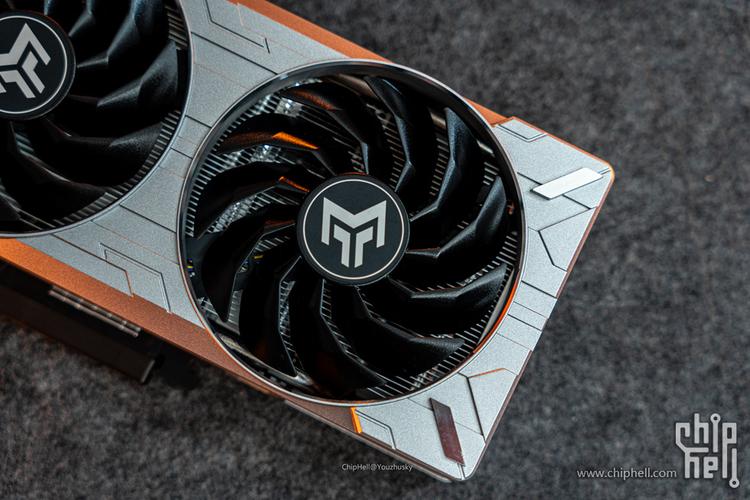 Three-fan RTX graphics card cooling system