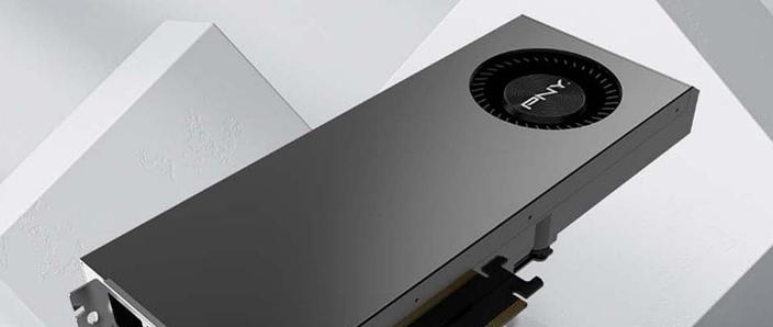 Person choosing between two different computer components