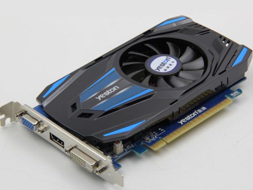 双风扇显卡散热系统特写