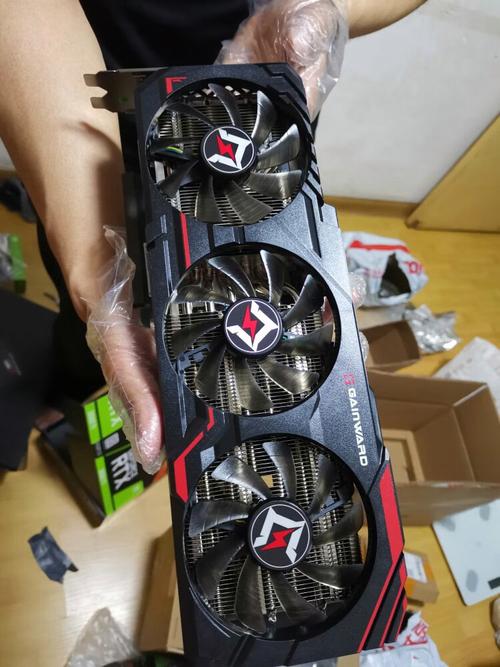 Graphics card heat dissipation and power setup