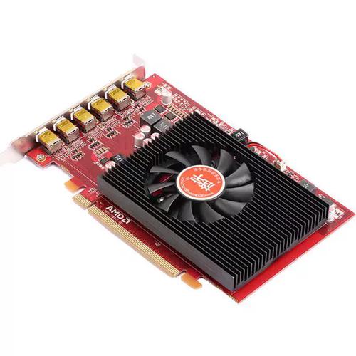 Close-up of GPU chip and hardware components