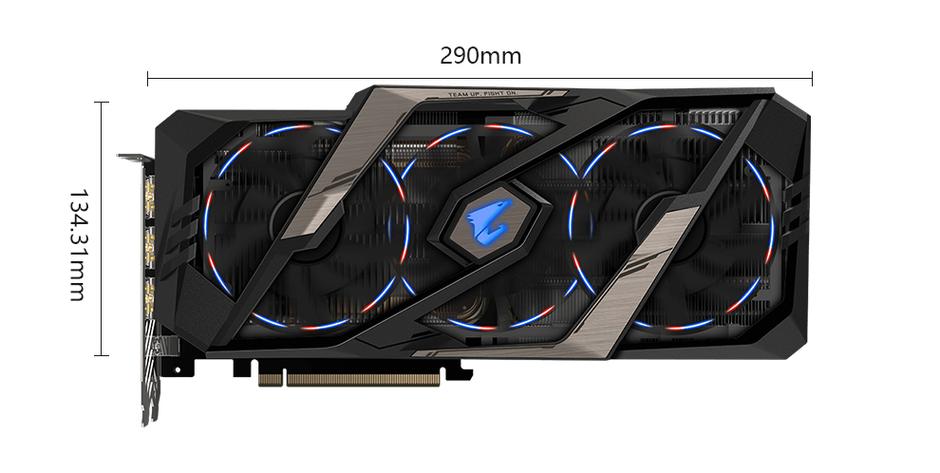 Graphics card in gaming PC performance setup