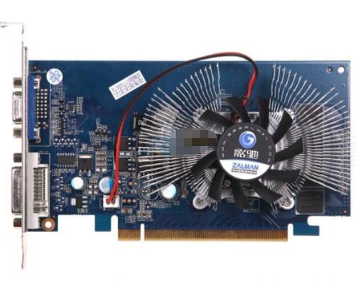 影驰GF210战将D3核心芯片与显存特写