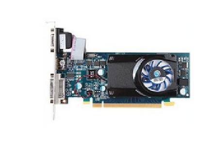 影驰GF210战将D3产品包装与购买场景