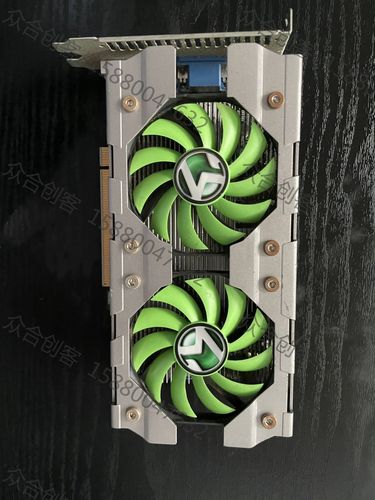 PC graphics card internal components detail