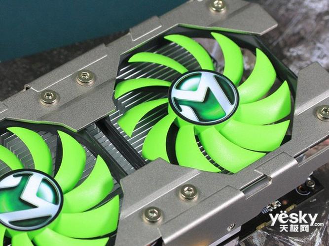 Graphics card GPU chip close-up technical view