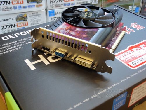 NVIDIA graphics card detailed specs view