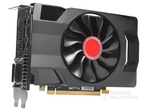 Single fan graphics card cooling system view