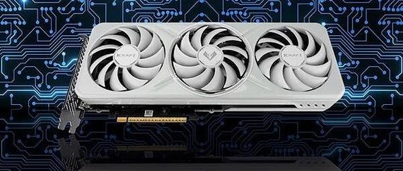 Graphics card triple fan cooling system