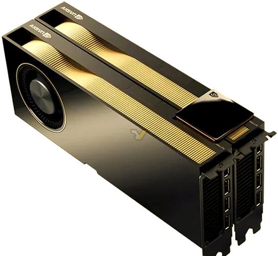 NVIDIA RTX A6000 professional graphics card exterior view