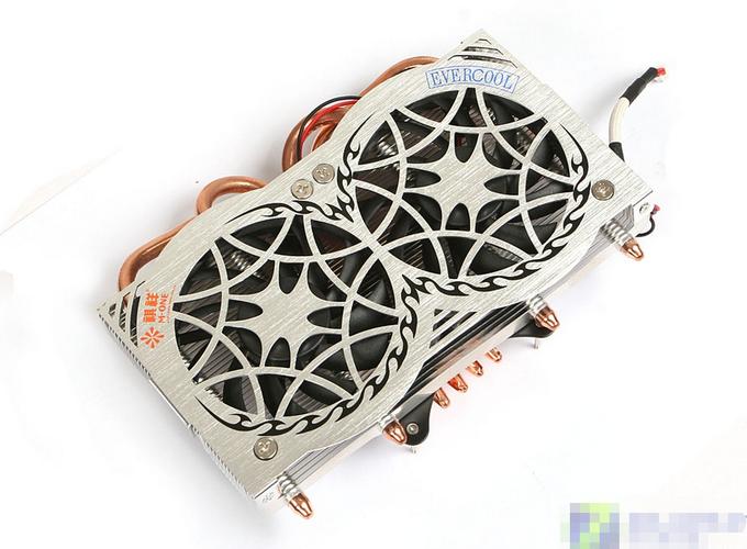 显卡散热风扇特写