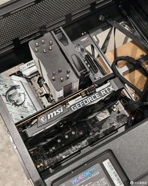 PC gaming setup with NVIDIA RTX graphics card