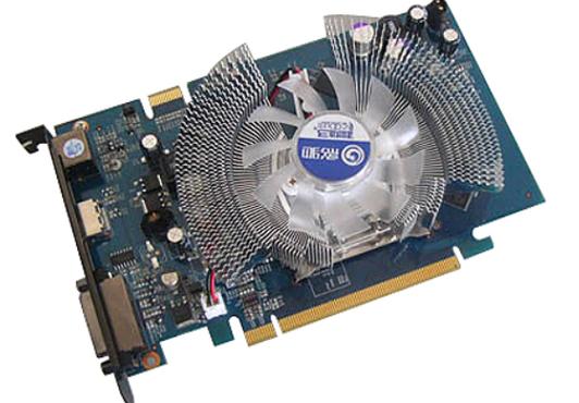 GeForce graphics card technical view