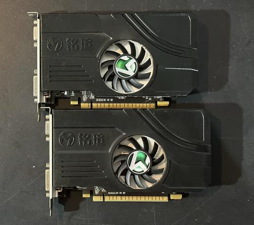 Close-up of GPU hardware components