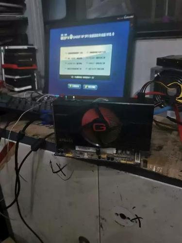 显卡芯片架构示意