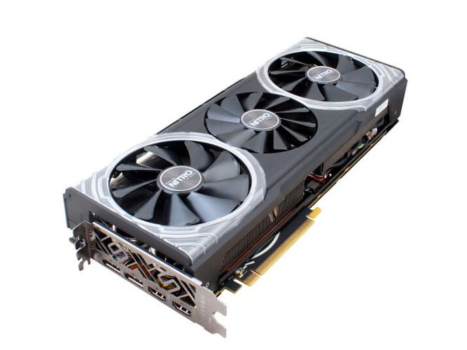 Graphics card cooling system close-up