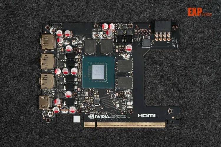 Graphics card and motherboard close-up