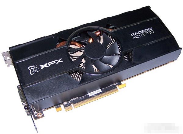 PC hardware GPU chip close view