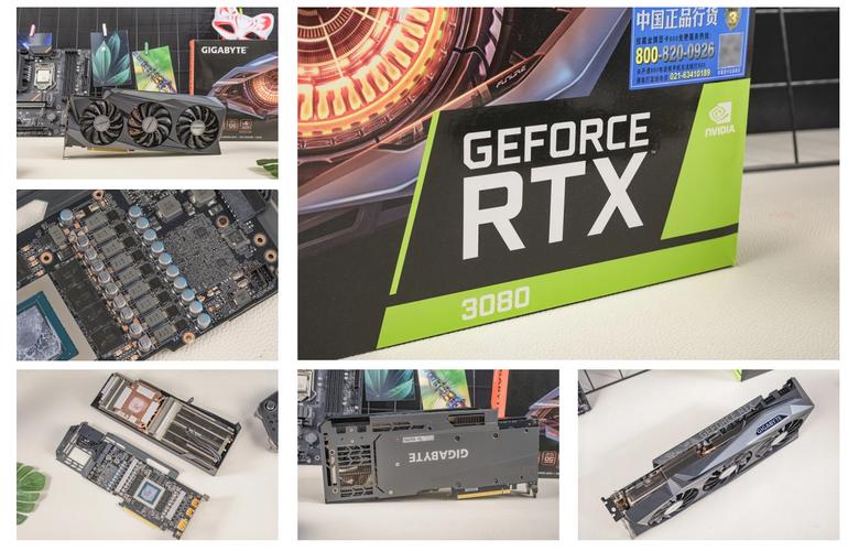 High-end GPU with RGB lighting and cooling fans