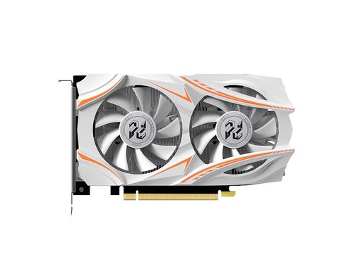 Graphics card cooling fans close-up