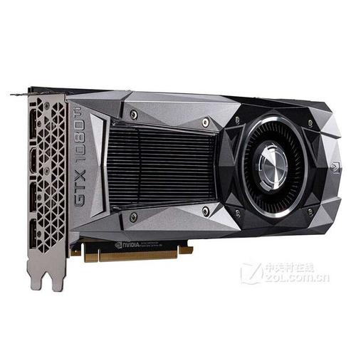 GTX 1080 Ti 安装在PC机箱中的场景