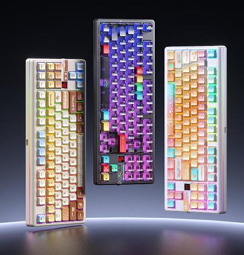 Reccazr S87Pro 奶冰轴黑透极昼：84键三模机械键盘深度评测