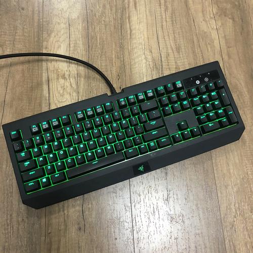 Full view of Razer gaming keyboard setup for purchase consideration