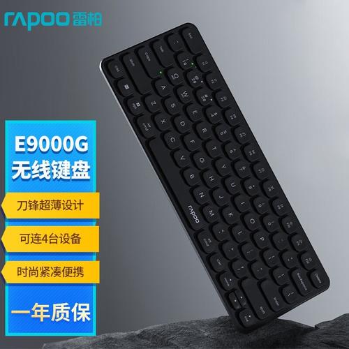 Person using wireless keyboard for office work