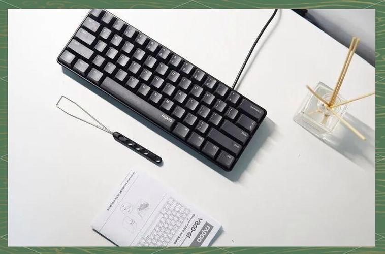 Gaming keyboard in use