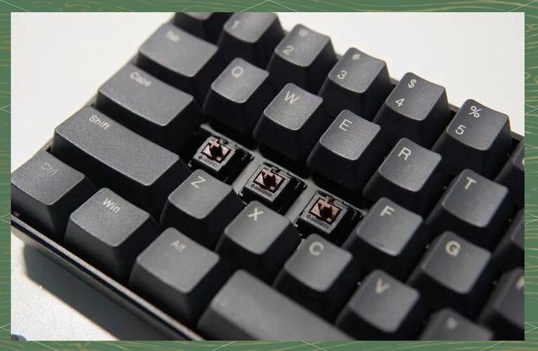 Mechanical keyboard typing test